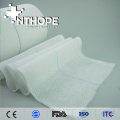 First aid different size absorbent gauze roll fabric